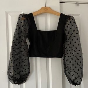 Black blouse